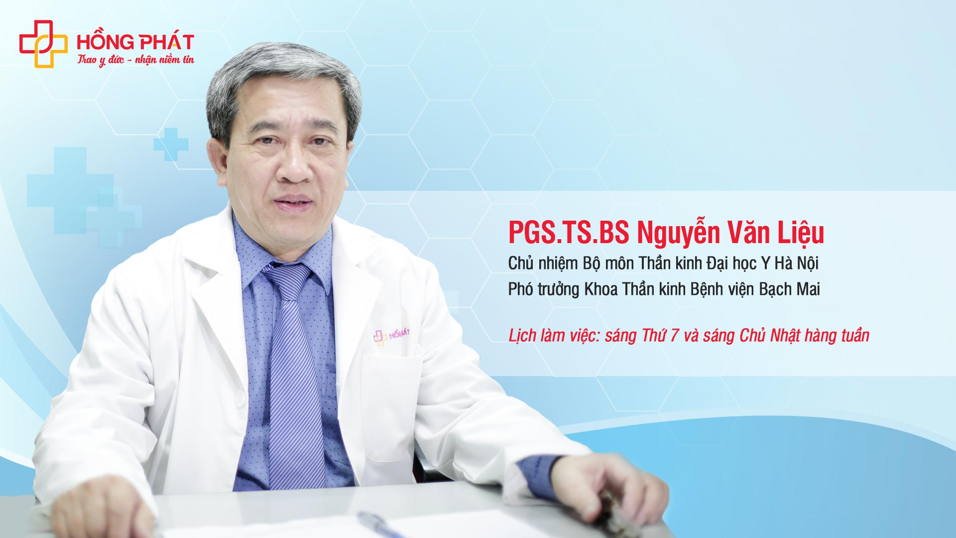 Phó Giáo sư, Tiến sĩ, Bác sĩ Nguyễn Văn Liệu - Chuyên gia về Thần kinh