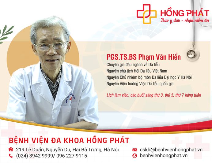 Phó Giáo sư Phạm Văn Hiển - Bệnh viện Đa khoa Hồng Phát