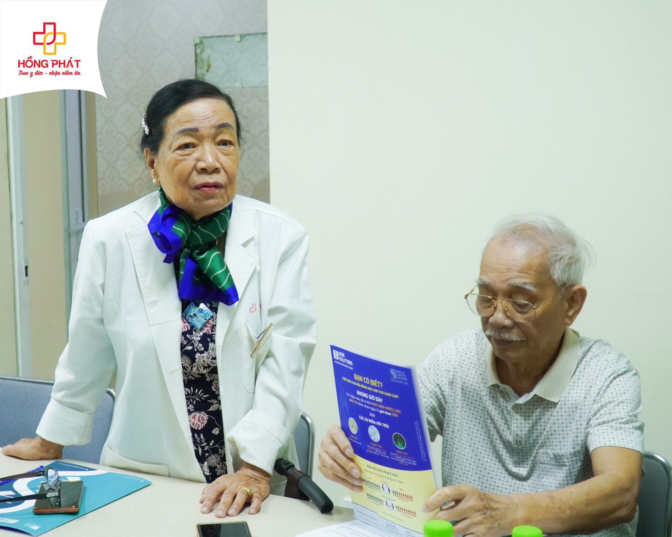 Giám đốc Bệnh viện Đa khoa Hồng Phát Phạm Thị Ngọc Bích chia sẻ