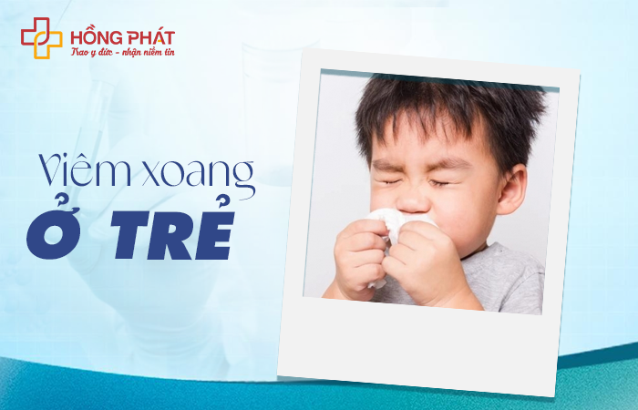 viêm xoang ở trẻ nhỏ