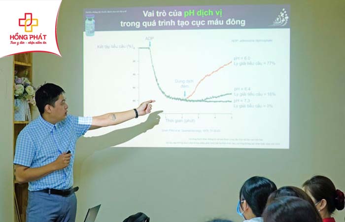 Bệnh viện Đa khoa Hồng Phát tổ chức sinh hoạt khoa học về Giải pháp trong điều trị xuất huyết tiêu hóa